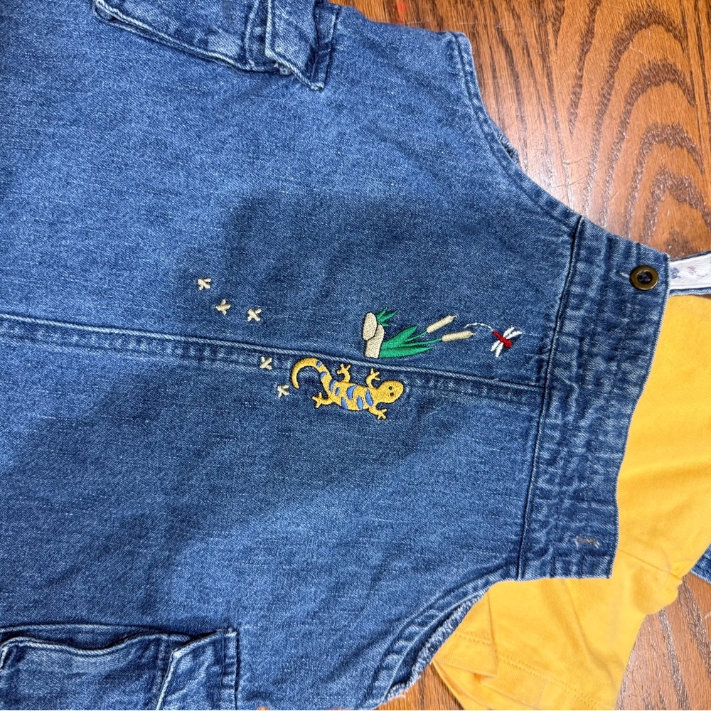 Vintage Healthtex Blue Denim Overalls - Picture 4 of 4
